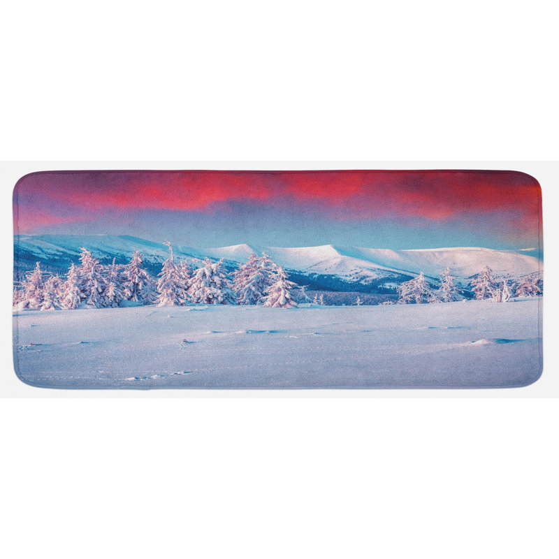 Tapis de cuisine paysage