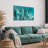 " Turquoise Dandelion "