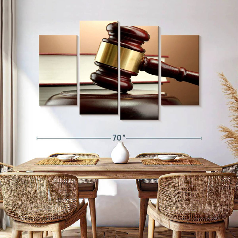 Alcaraz Law, 42" H x 68" W