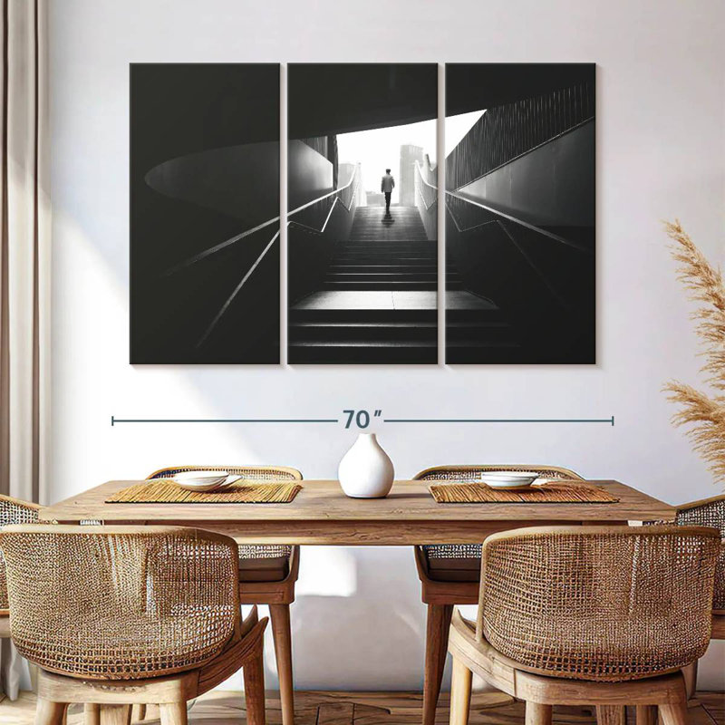 Escalier Lilie, H 32 po x l 50 po