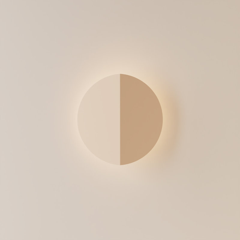 Lune Wall Sconce, Peach