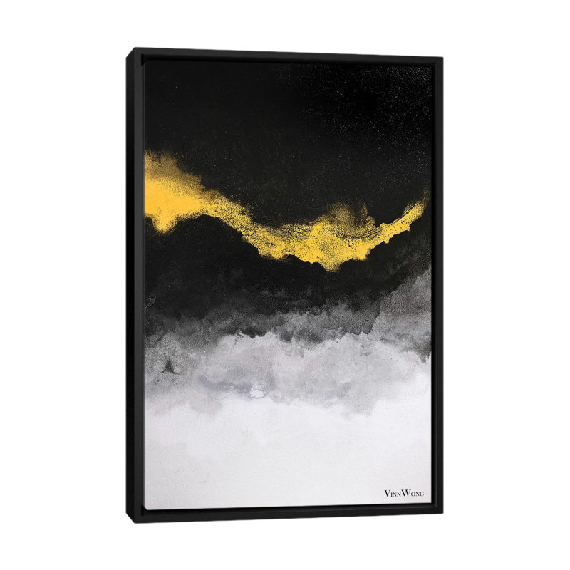 " Eclipse " by Vinn Wong, Black Framed, No Matte, 60" H x 40" W x 1.5" D