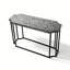 Console en métal Boho Coastal