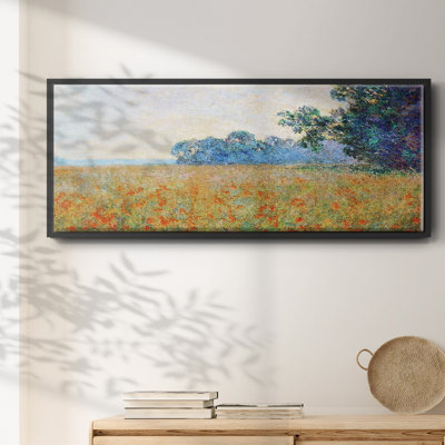 " Oat And Poppy Field, 1890 "