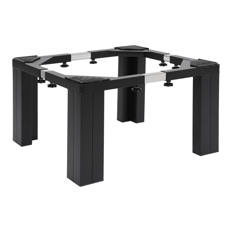 YYBSH Washing Machine Pedestal Adjustable, Black