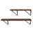 2 Piece Bracket Shelf