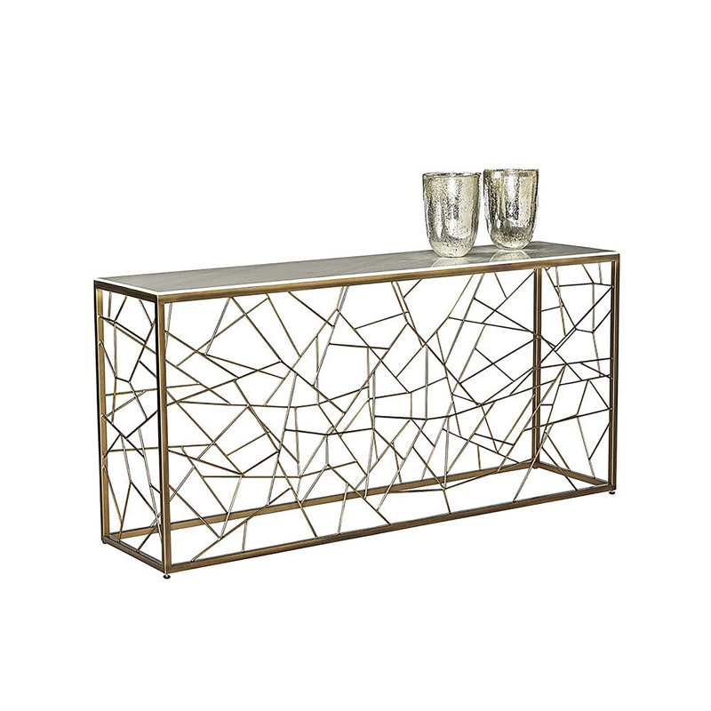 Vero 63'' W Marble Console Table