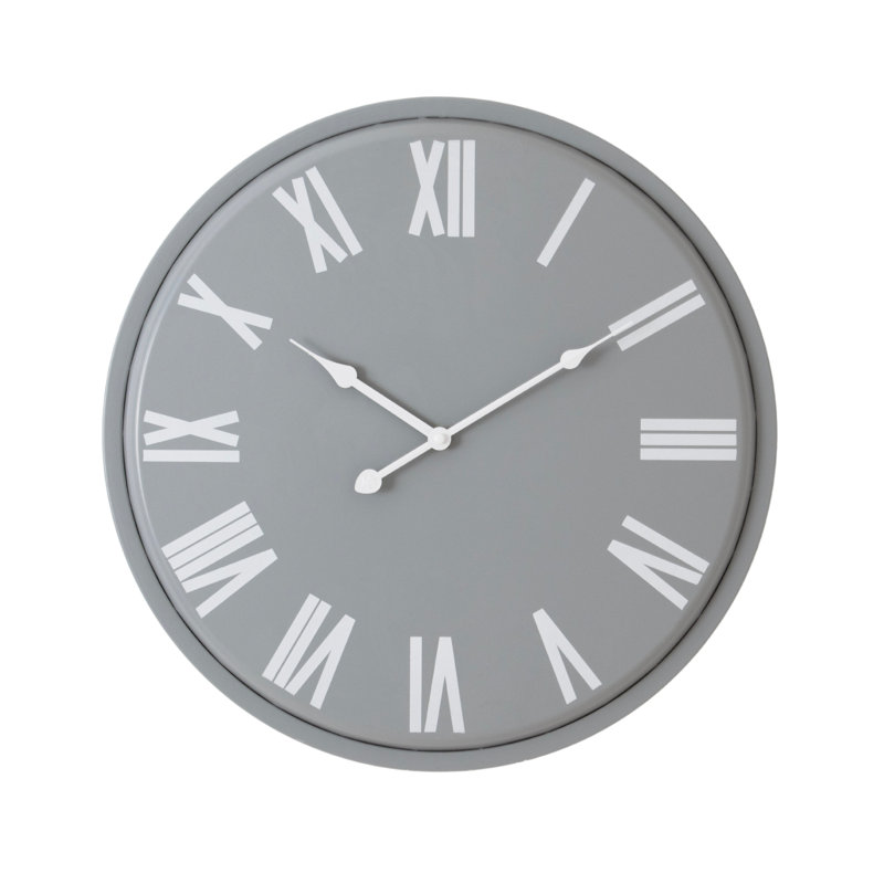 Anetia Wall Clock, Medium, White
