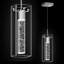 Square Crystal Column Glass Chandelier-129036986-129036984