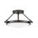 Collier Three-Light Semi-Flush Mount Ceiling Light - Black Oxide