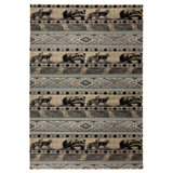 Shipe Geometric Cream/Beige Area Rug