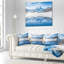 Coussin Icy Winter Mountain