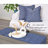 Textured Cotton Throw Pillow Covers / Modern Cushion Covers / Elegant Square Pillow Cases-116396108-116396107
