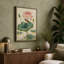 Lotus and Songbird Japandi - Wrapped Canvas-1160768030-1160768031