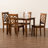 Annorah 6 - Person Four Leg Dining Set-1846052068-1846052069-1751799118