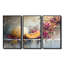 Ensemble de salon Melon dans des tons oranges et roses - Melon Wall Art-107183175-107183178