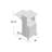 WorkplaceEssentials Presentation Station AV Cart with Cabinet