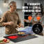 Surface de cuisson électrique encastrée en céramique radiant 4 brûleurs 23,2 x 20,5 po