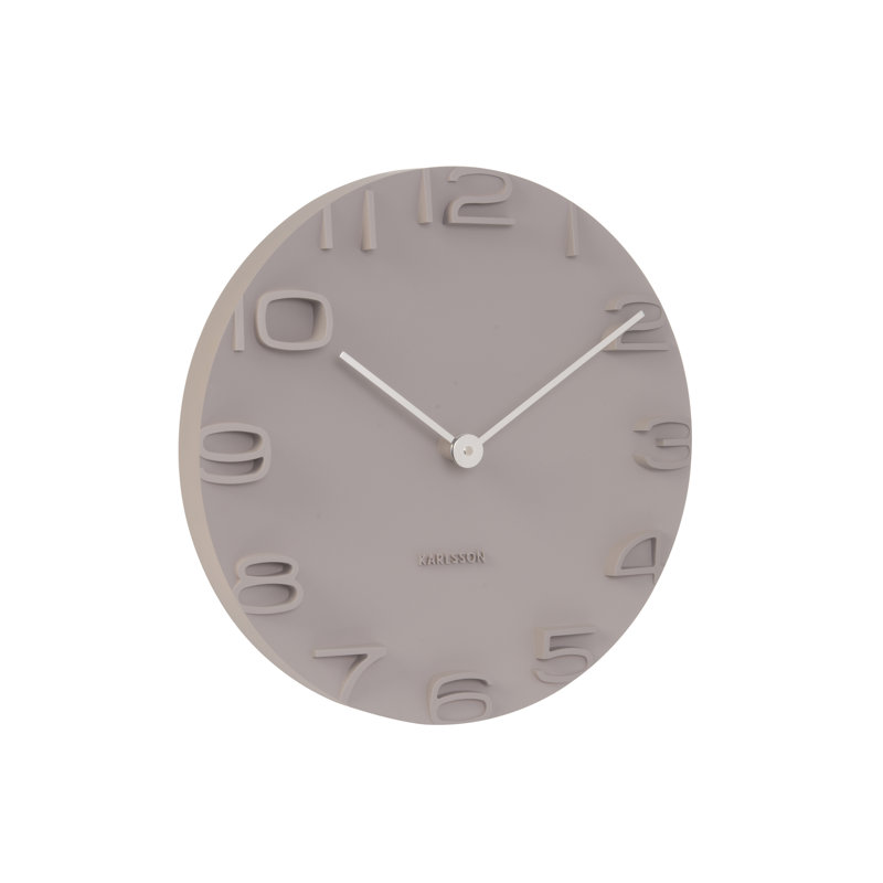 Wall Clock, Grey