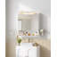 Bathroom Mirror Cabinet with LED Lights, Bathroom Wall Cabinet with Plug, Bathroom Cabinet, 2 Doors and Open Storage, Adjustable Shelf, Hair Dryer Holder and Hooks, Modern-2063589323-2063589317