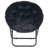 Sima Pack of 2 Faux Fur Saucer Chair Folding Chair, Soft Lounge Chair w/Metal Frame for Bedroom, Living Room-1943230478