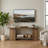 62.99" Wood TV Stand With Storage Shelves For Tvs Up To 70"