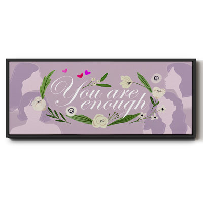 Happy Galentine's Day Collection D- Framed Canvas