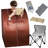 SteamSpa Portable 1-Person Home Sauna with Infrared Heating, Digital Control, Foot Heating Pad, Foldable Chair and Foot Massager in Brown Finish