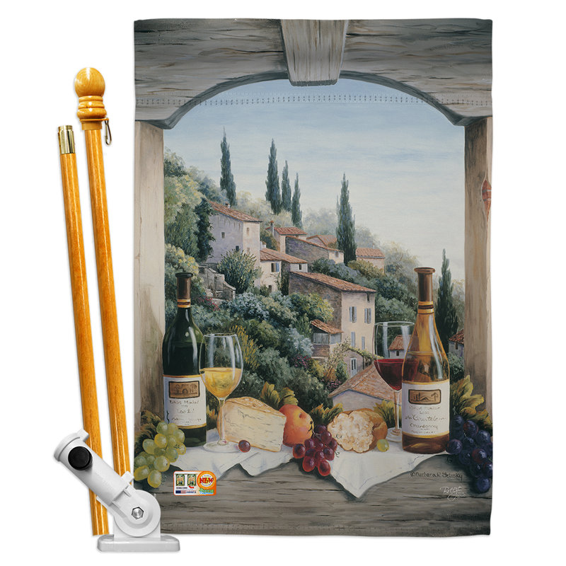 Ensemble de drapeaux 40 x 28 po Aaronette