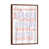 Classic Brown Wood Framed