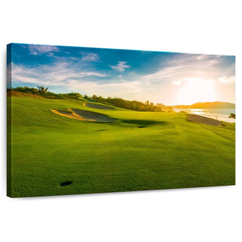 Sireci Sunny Golf Course, 16" H x 24" W