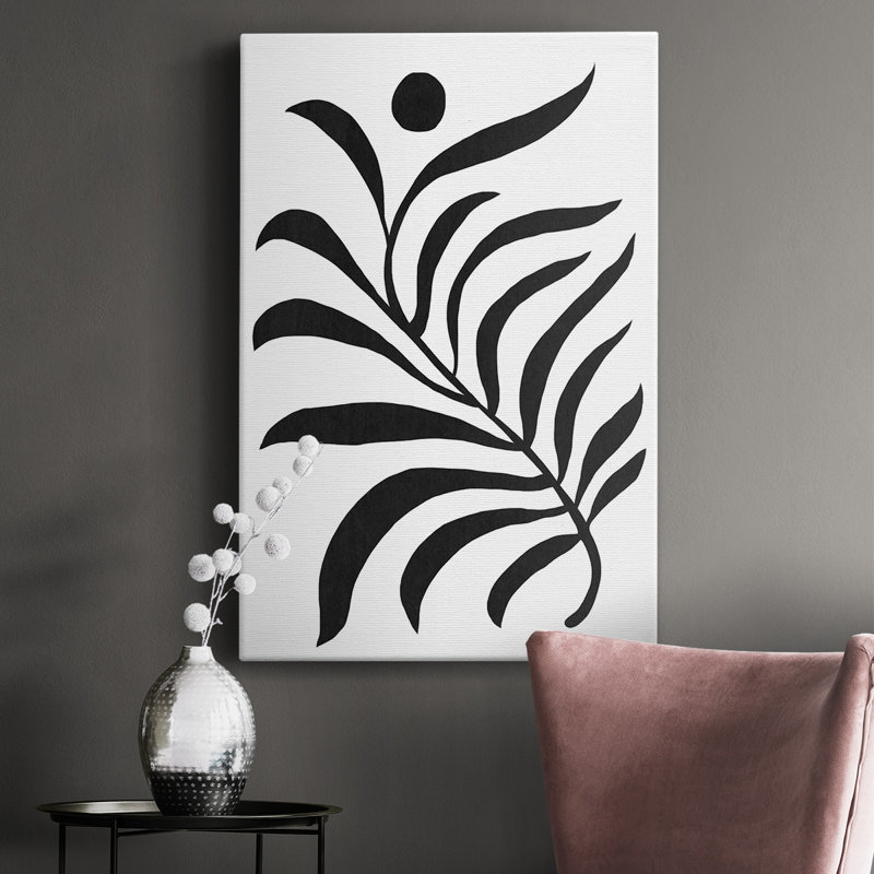 Matisse Fern I - impression sur toile tendue, H 60 po x l 40 po x P 1 po