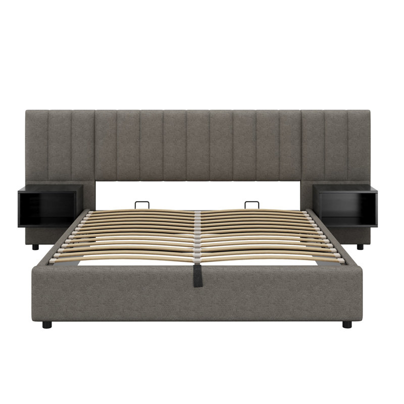 Breaghannon Upholstered Ottoman Storage Bed, European Kingsize (160 x 200cm)