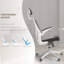 Fauteuil de bureau robuste en maille Michaelynn-857309944-857309945