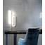 Eris Gray 7.75" x 23.38" Decorated Glass Tile