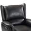 Fauteuil inclinable électrique en cuir véritable Domingo-938610668