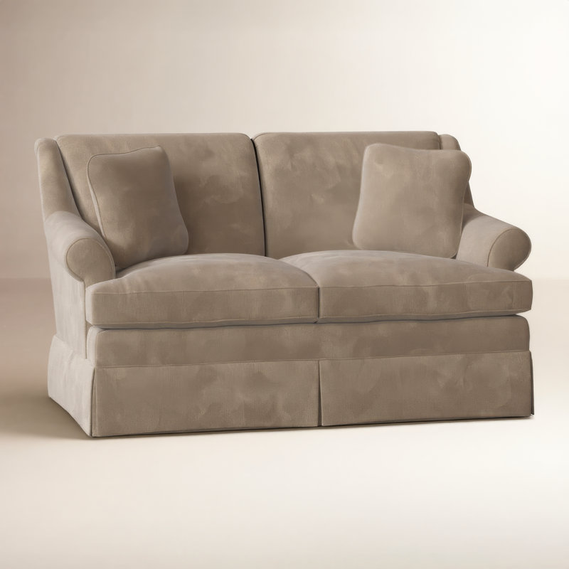Connor 59'' Upholstered Loveseat, Nomad Snow Crypton®, Yes