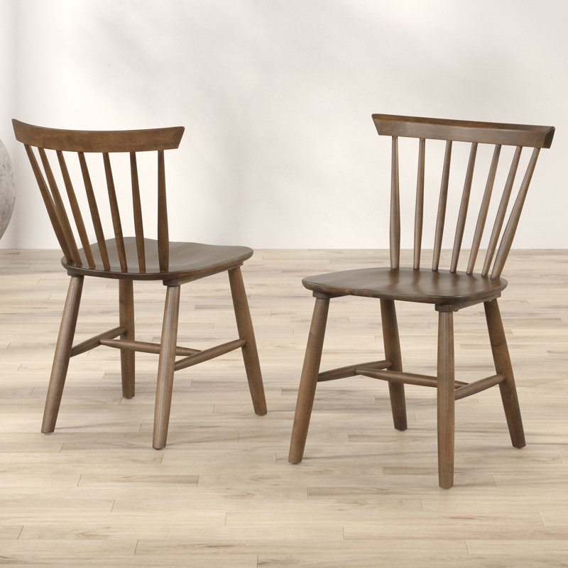 Chaises Keyana Windsor, Noyer