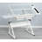 38.5"X 23.6" Tempered Glass Drafting Table-229665318
