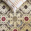 Tapis damassé en viscose / polyester / coton Par300
