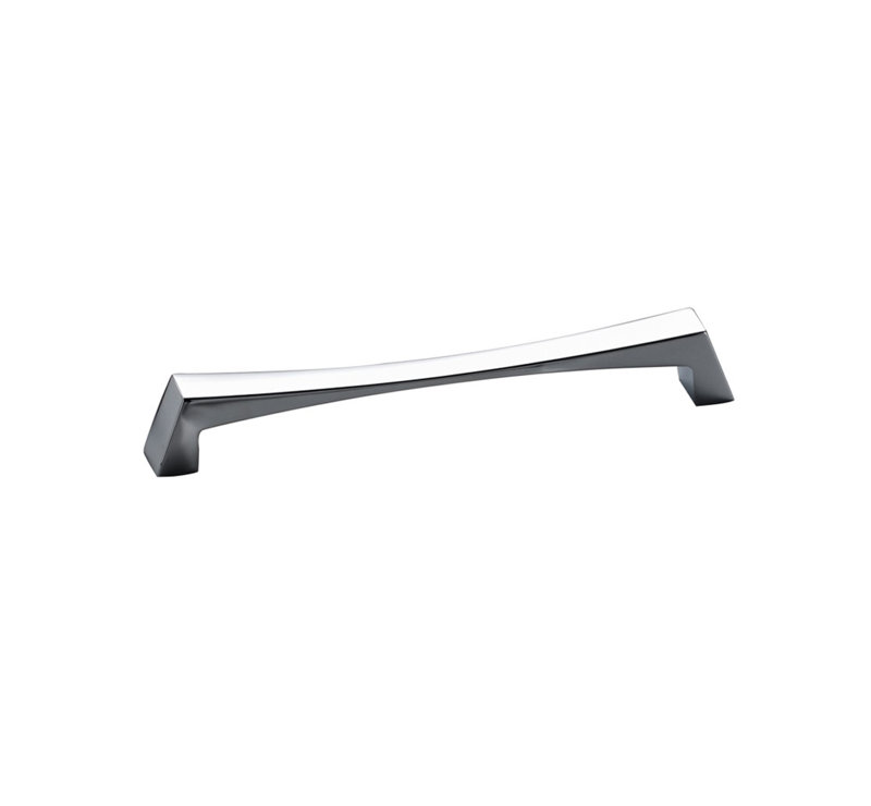Poignée arche 7 9/16" center to center, Chrome poli