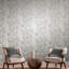 Designer Xanadu Textured Metallic Wallpaper Roll-39766099