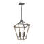 Sarmila 4-Light Pendant in Whiskey Wood-107096598