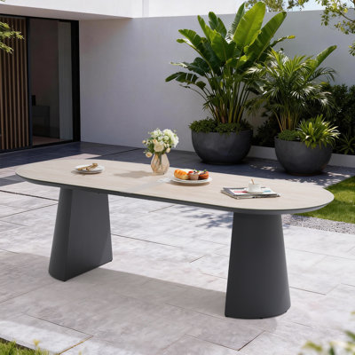 Outdoor Aluminum Dining Table