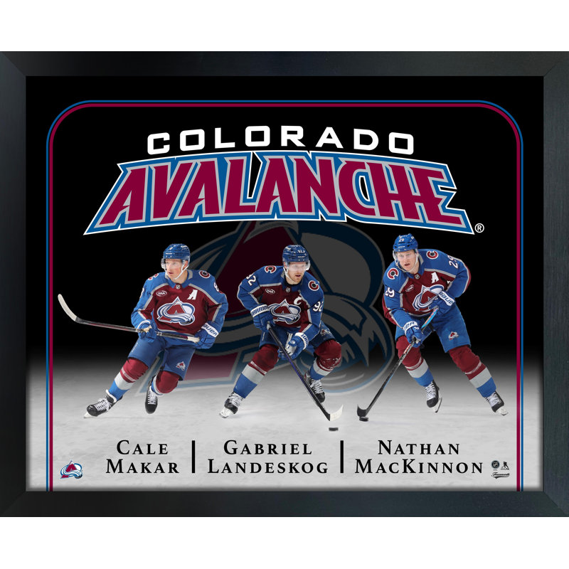 Cadre photo à double plateau Colorado Avalanche 18 x 22