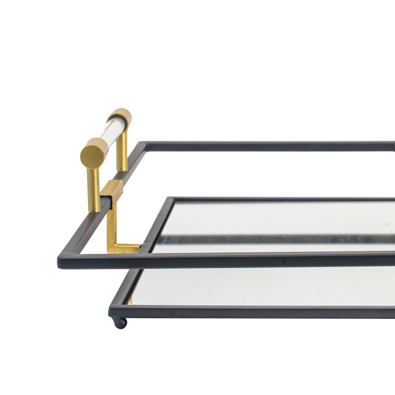 Plateau miroir - ensemble de 2