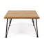 Table basse d'extérieur carrée L 32,55 po x l 32,55 po Ponzio
