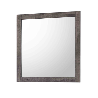 Coralee Grey Bedroom Mirror (Mirror Only)