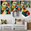 Chef-d'œuvre féminin abstrait - décoration murale en métal chef-d'œuvre-103507890