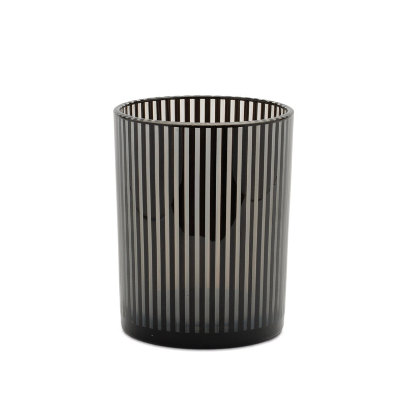 Porte-bougie en verre